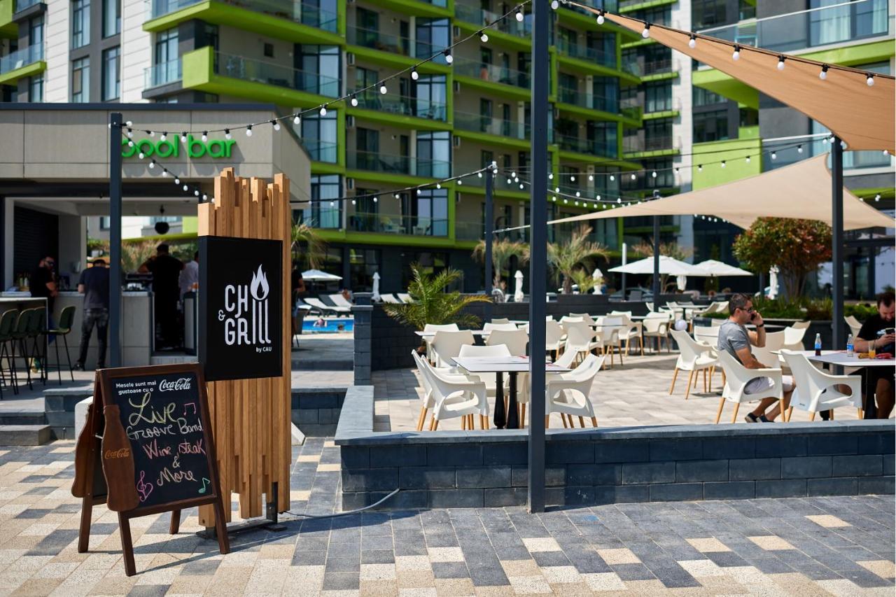 Sole Aparthotel Pool & Spa Mamaia Nord 那沃达利 外观 照片