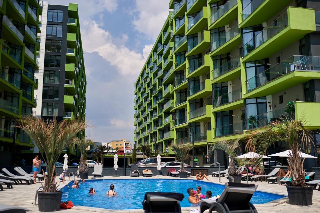 Sole Aparthotel Pool & Spa Mamaia Nord 那沃达利 外观 照片